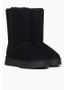 Gooce Leder-Winterstiefel "Pikes" in Schwarz