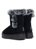 Gooce Leder-Winterstiefel "Alissa" in Schwarz/ Grau