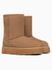 Gooce Leder-Winterstiefel "Sawel Waterproof" in Camel