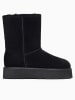 Gooce Leder-Winterstiefel "Sawel Waterproof" in Schwarz