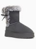 Gooce Leder-Winterstiefel "Alissa" in Grau