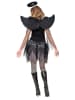 Carnival Party 3tlg. Kostüm "DUNKLER ENGEL" in Schwarz