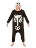 Carnival Party Kostuumpakje "Skeleton" zwart/wit