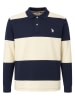 U.S. Polo Assn. Koszulka polo w kolorze granatowo-kremowym