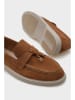 trendyol Mokasyny w kolorze jasnobrązowym