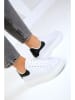 trendyol Sneakersy w kolorze biało-czarnym