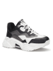 trendyol Sneakersy w kolorze czarno-szaro-białym