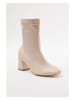 trendyol Stiefeletten in Creme