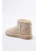 trendyol Ankle-Boots in Beige