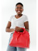 SURI FREY Henkeltasche "Web 3.0" in Rot - (B)37 x (H)32 x (T)15 cm