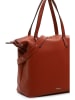SURI FREY Schultertasche "Henny" in Rostrot - (B)45 x (H)36 x (T)17 cm