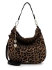 SURI FREY Schultertasche "Tammy" in Hellbraun/ Schwarz - (B)32 x (H)30 x (T)10 cm