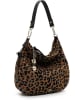 SURI FREY Schultertasche "Tammy" in Hellbraun/ Schwarz - (B)32 x (H)30 x (T)10 cm