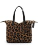SURI FREY Henkeltasche "Tammy" in Hellbraun/ Schwarz - (B)33 x (H)23 x (T)13 cm