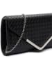 Tamaris Clutch "Amalia" in Schwarz - (B)26 x (H)13 x (T)6 cm