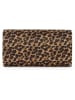 Tamaris Clutch "Amalia Leo" in Hellbraun/ Schwarz - (B)26 x (H)14 x (T)6,5 cm
