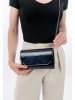 Tamaris Clutch "Amalia Finish" donkerblauw - (B)22 x (H)13 x (D)4 cm