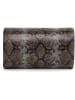 Tamaris Clutch "Amalia Animal" in Braun/ Grau - (B)19 x (H)11,5 x (T)6 cm