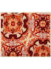 heine home Badematte in Beige/ Rot