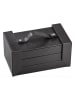 heine home Schmuckkasten in Schwarz - (B)24 x (H)12 x (T)14 cm