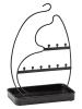 heine home Schmuckständer in Schwarz - (B)21 x (H)33 x (T)12,5 cm