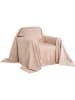 heine home Sessel-/ Sofaüberwurf in Beige