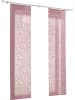 heine home Zasłona przesuwna w kolorze jasnoróżowym