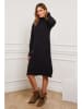 Joséfine Strickkleid "Eclose" in Schwarz
