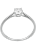 DIAMANTA Weißgold-Ring "Solitaire Impérial" mit Diamant