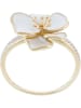DIAMANTA Gouden ring "Orchidée" met diamanten