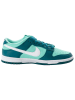 Nike Sportswear Leder-Sneakers "Dunk Low" in Türkis