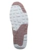 Nike Sportswear Leder-Sneakers "Air Max 1 Premium" in Weiß/ Grau/ Lila