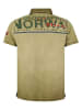 Geographical Norway Koszulka polo "Kamo" w kolorze khaki