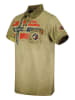 Geographical Norway Koszulka polo "Kamo" w kolorze khaki