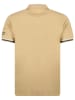 Geographical Norway Poloshirt "Kidney" beige/rood/zwart