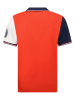 Geographical Norway Poloshirt "Kondo" in Rot/ Weiß/ Dunkelblau