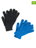 COOL CLUB 2-delige set: handschoenen blauw/zwart