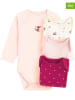COOL CLUB 4-delige set: rompers roze/lichtroze/crème