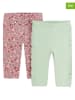 COOL CLUB 2-delige set: leggings roze/groen