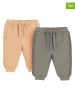 COOL CLUB 2-delige set: sweatbroeken beige/grijs