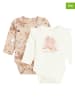 COOL CLUB 2er-Set: Bodys in Weiß/ Rosa