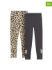 COOL CLUB 2-delige set: leggings antraciet/lichtbruin