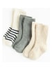 COOL CLUB 3-delige set: sokken grijs/beige/crème