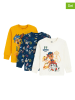 COOL CLUB 3er-Set: Sweatshirts in Weiß/ Dunkelblau/ Gelb