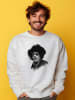 WOOOP Sweatshirt "Hendrix" lichtgrijs