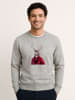 WOOOP Sweatshirt in Grau