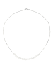 Pearl Addict Witgouden ketting met parels - (L)42 cm