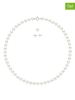 Pearl Addict 2-delige sieradenset met parels wit