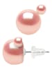 Mitzuko Perlen-Ohrstecker in Rosa