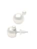 Mitzuko Perlen-Ohrstecker in Weiß